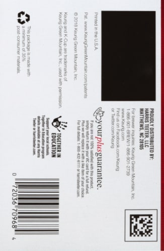Harris Teeter House Blend Medium Roast Coffee Pods Perspective: back