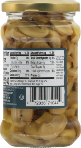 Harris Teeter® Sliced Mushrooms Perspective: back