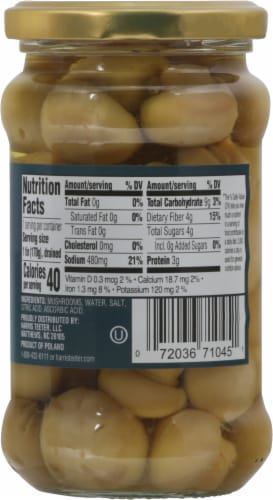 Harris Teeter® Whole Mushrooms Perspective: back