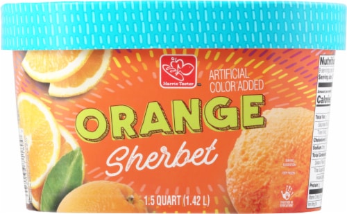 Harris Teeter™ Orange Sherbet Perspective: back