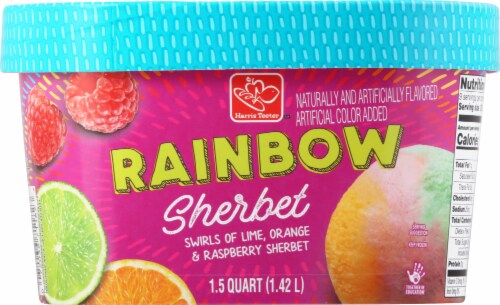 Harris Teeter™ Rainbow Sherbet Perspective: back