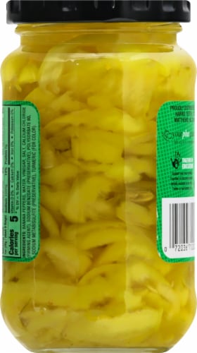Harris Teeter™ Mild Banana Pepper Rings Perspective: back