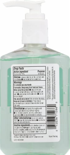 Harris Teeter™ Advanced Hand Sanitizer with Aloe Perspective: back