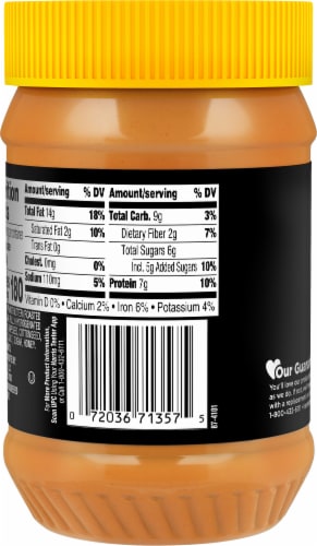 Harris Teeter™ Crunchy Honey Roasted Peanut Butter Perspective: back