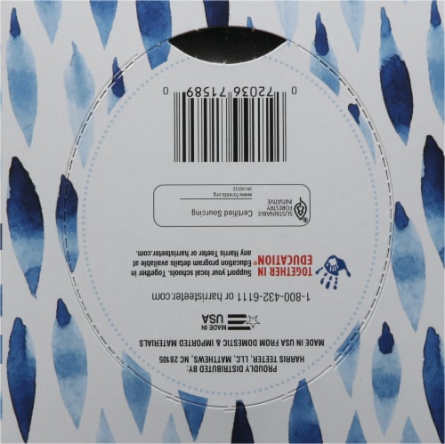 Harris Teeter Premium 2 ply Facial Tissue Perspective: back