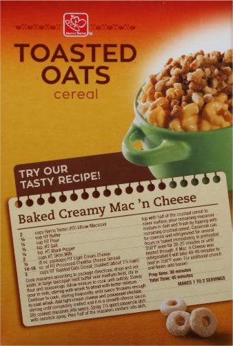 Harris Teeter™ Toasted Oats Cereal Perspective: back