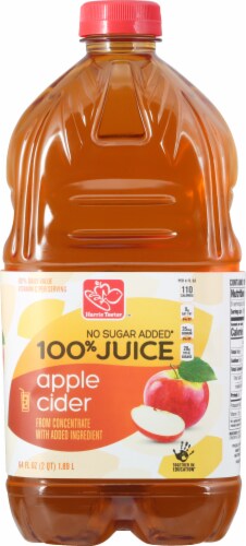 Harris Teeter™ No Sugar Added Apple Cider Perspective: back
