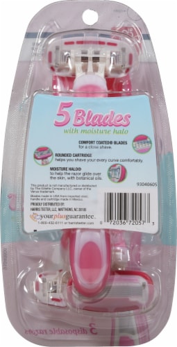 Harris Teeter™ Women's 5-Blade Disposable Razors Perspective: back