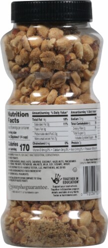 Harris Teeter™ Lightly Salted Dry Roasted Peanuts Perspective: back