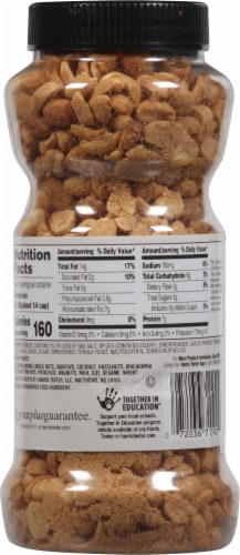 Harris Teeter™ Salted Dry Roasted Peanuts Perspective: back