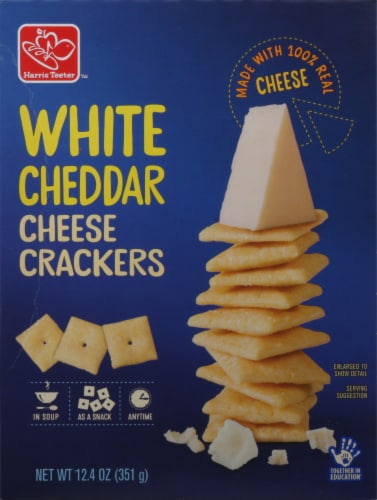 Harris Teeter™ White Cheddar Cheese Crackers Perspective: back