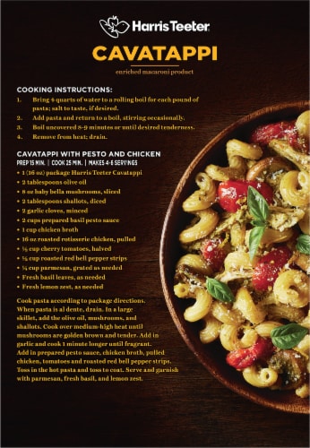 Harris Teeter™ Cavatappi Pasta Perspective: back