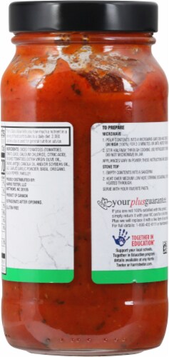 HT Traders™ Tomato Basil Pasta Sauce Perspective: back