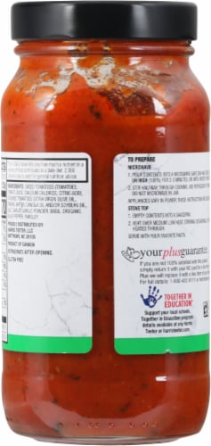 HT Traders™ Tomato Basil Pasta Sauce Perspective: back