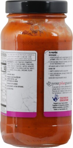 HT Traders™ Vodka Pasta Sauce Perspective: back