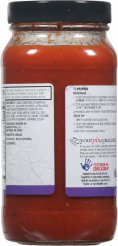 HT Traders™ Caramelized Onion Pasta Sauce Perspective: back