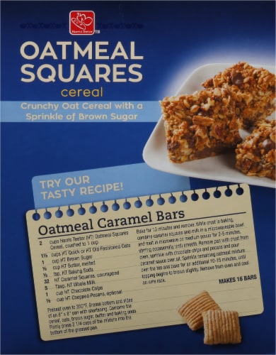 Harris Teeter™ Oatmeal Squares Cereal Perspective: back