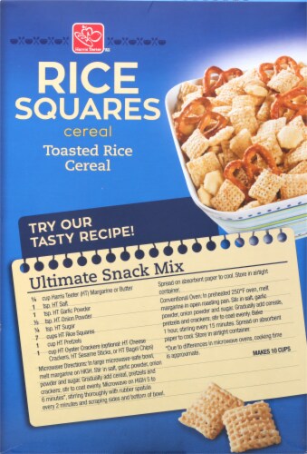 Harris Teeter™ Rice Squares Cereal Perspective: back
