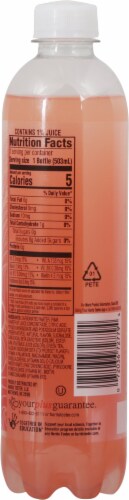 Harris Teeter™ Sparkling Pink Grapefruit Flavored Water Beverage Perspective: back