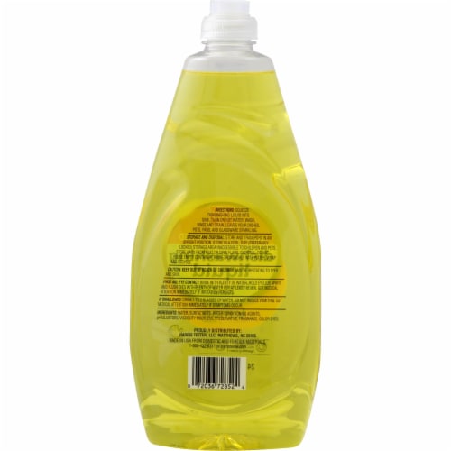 Harris Teeter™ Lemon Ultra Concentrated Dishwashing Liquid Perspective: back