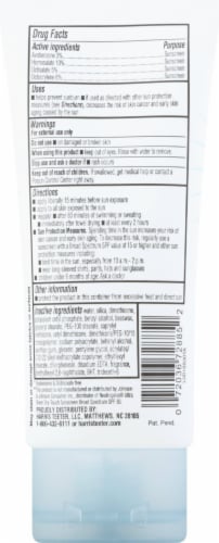 Harris Teeter™ Sheer Touch Sunscreen Lotion SPF 30 Perspective: back