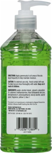 Harris Teeter™ After Sun Gel With Aloe Perspective: back