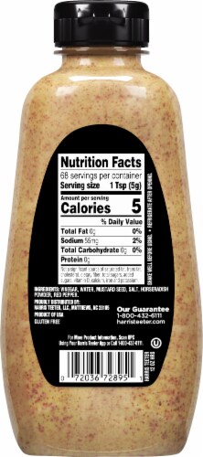 Harris Teeter™ Deli Style Horseradish Mustard Perspective: back