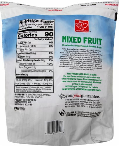 Harris Teeter™ Mixed Frozen Fruit Perspective: back