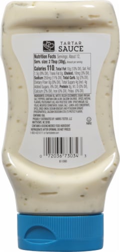 Harris Teeter™ Squeezable Tartar Sauce Perspective: back