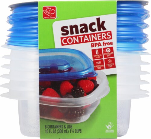 Rubbermaid Food Storage Container, 6 pc - Harris Teeter