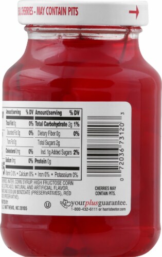 Harris Teeter™ Maraschino Cherries with Stems Perspective: back