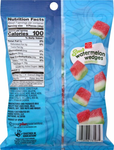 Harris Teeter™ Sour Watermelon Wedges Perspective: back