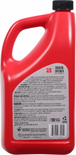 Harris Teeter™ Drain Opener Gel Formula Perspective: back