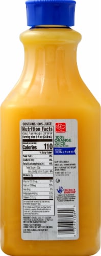 Harris Teeter™ 100% Orange Juic Perspective: back