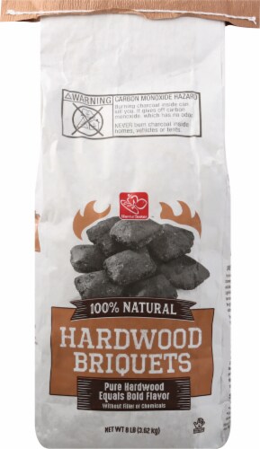 Harris Teeter™ Natural Hardwood Briquets Perspective: back