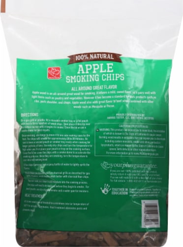 Harris Teeterâ„¢ Apple Smoking Chips Perspective: back