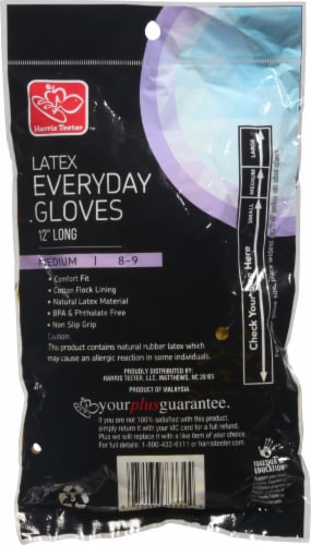 Harris Teeter™ Latex Everyday Gloves Perspective: back