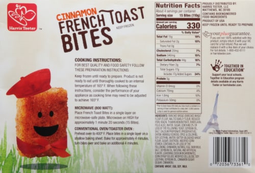 Harris Teeter™ Cinnamon French Toast Bites Perspective: back