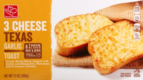 Harris Teeter™ Thick Slice 3 Cheese Texas Garlic Toast Perspective: back