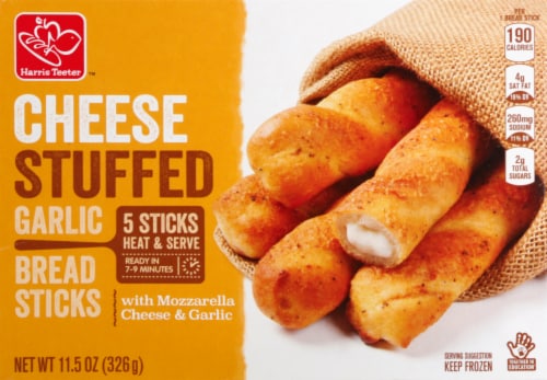 Harris Teeter™ Cheese Stuffed Garlic Bread Sticks Perspective: back