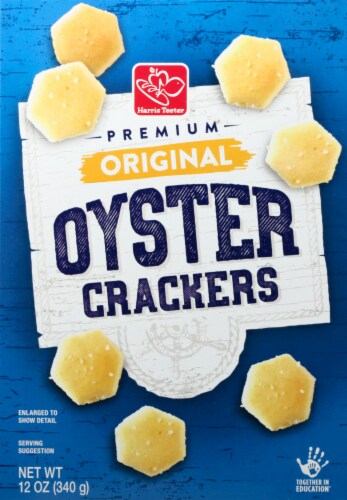 Harris Teeter™ Original Premium Oyster Crackers Perspective: back