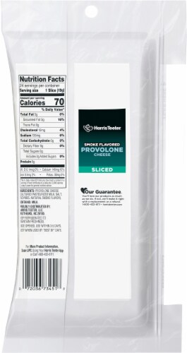 Harris Teeter™ Smoked Provolone Cheese Slices Perspective: back
