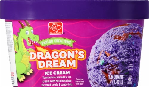 Harris Teeter™ Parlor Creations Dragon's Dream Ice Cream Perspective: back