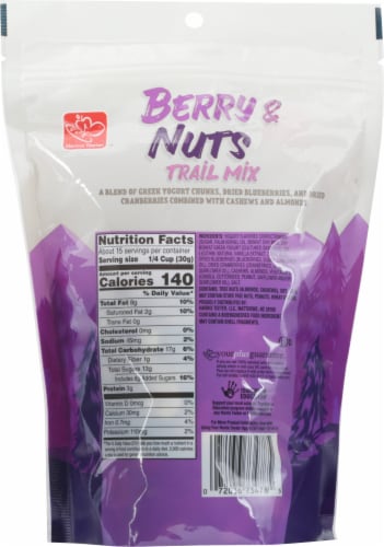 Harris Teeter Berry & Nuts Trail Mix Perspective: back