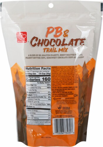 Harris Teeter™ PB & Chocolate Trail Mix Perspective: back