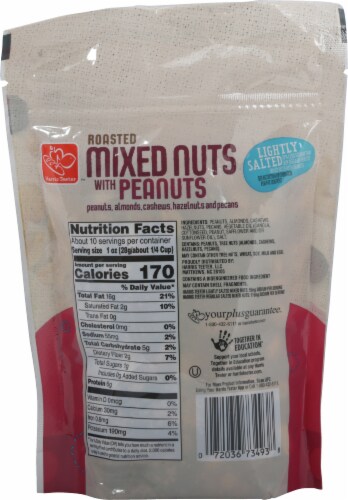 Harris Teeter™ Roasted Mixed Nuts With Peanuts Perspective: back
