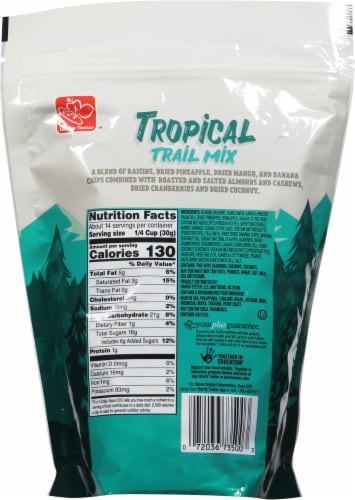 Harris Teeter™ Tropical Trail Mix Perspective: back