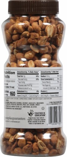 Harris Teeter™ Dry Honey Roasted Peanuts Perspective: back