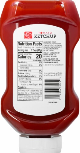 Harris Teeter™ Tomato Ketchup Perspective: back