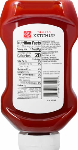 Harris Teeter™ Tomato Ketchup Perspective: back